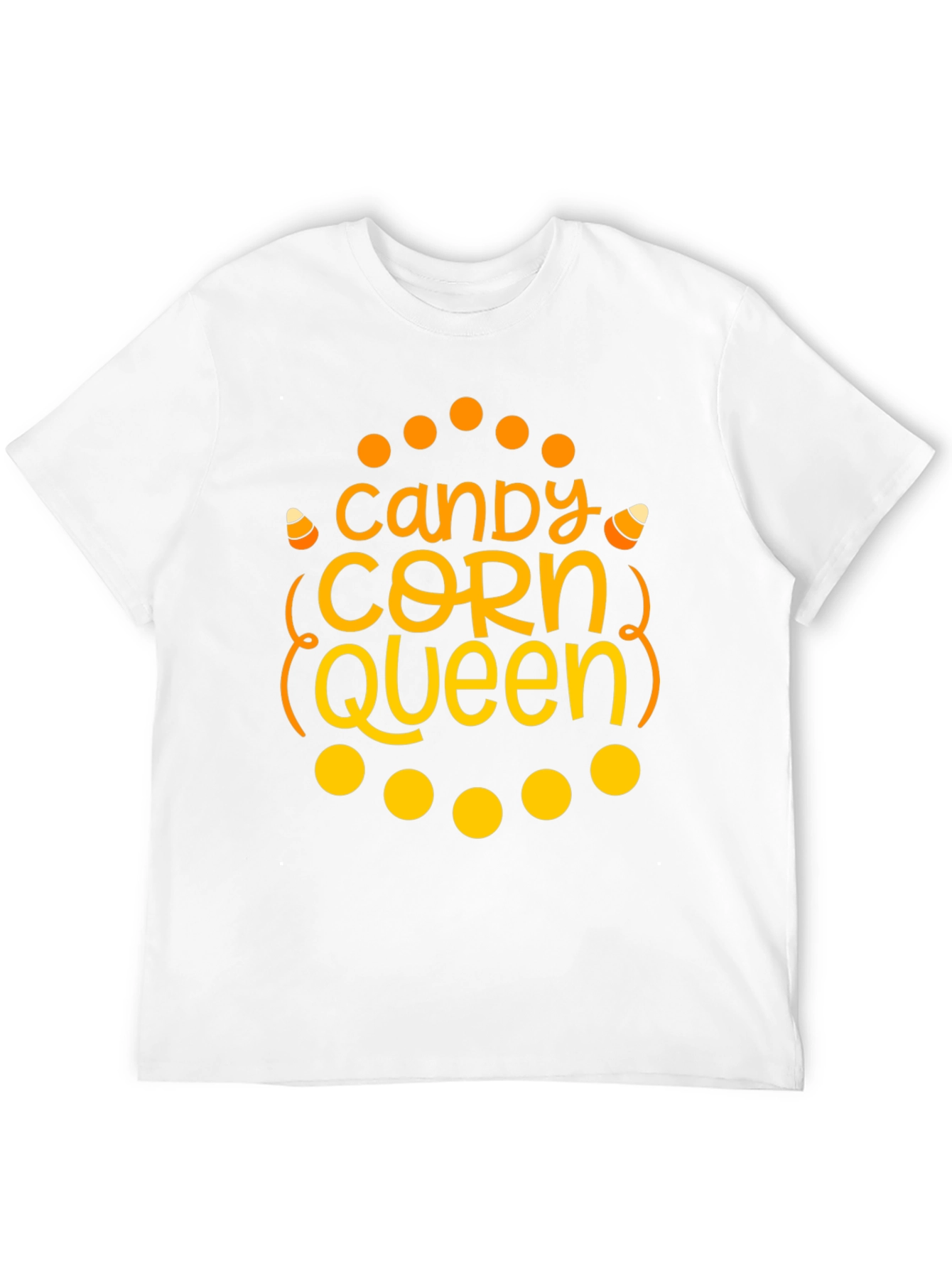 Candy Corn Queen Halloween T-Shirt