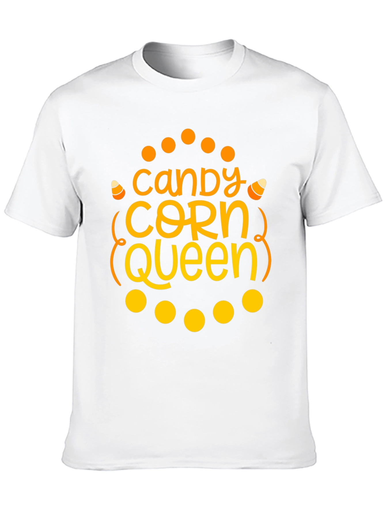 Candy Corn Queen Halloween T-Shirt