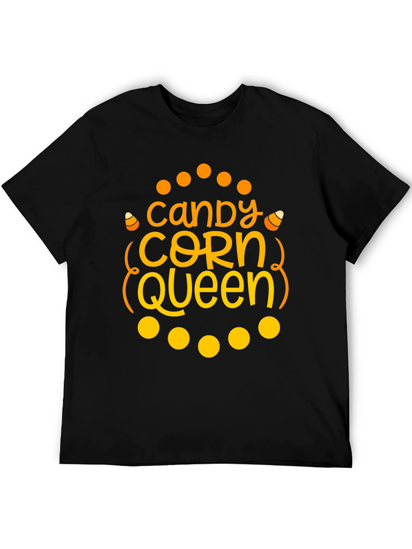 Candy Corn Queen Halloween T-Shirt