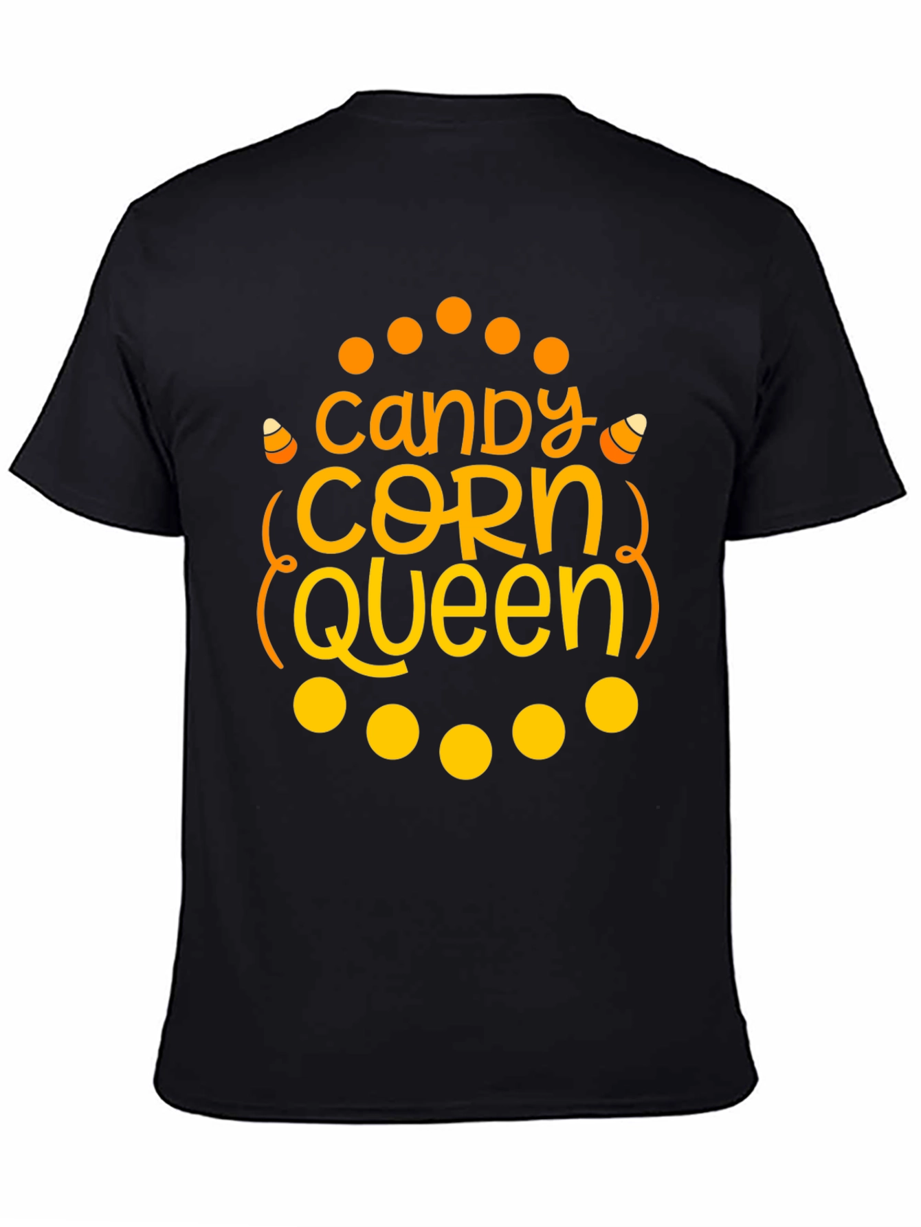 Candy Corn Queen Halloween T-Shirt