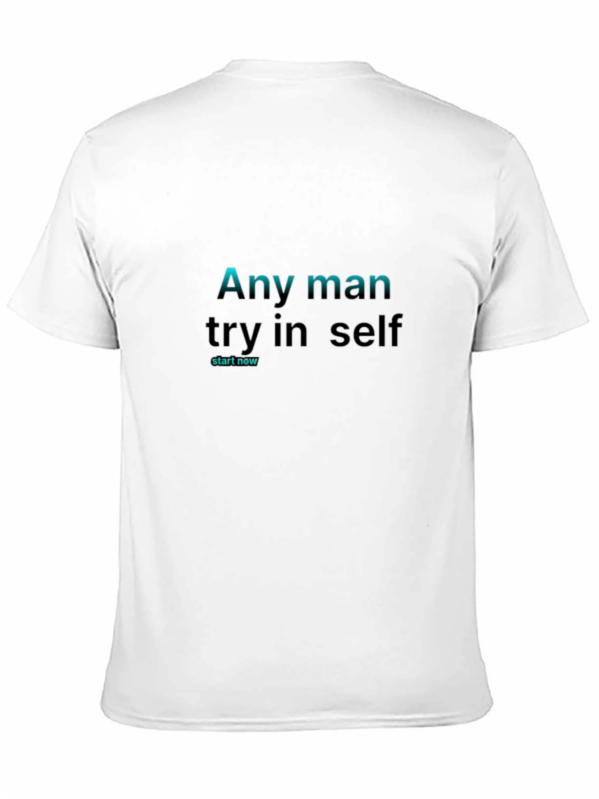 Motivational Black T-Shirt