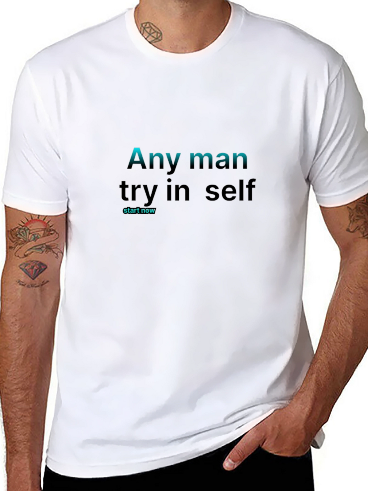 Motivational Black T-Shirt