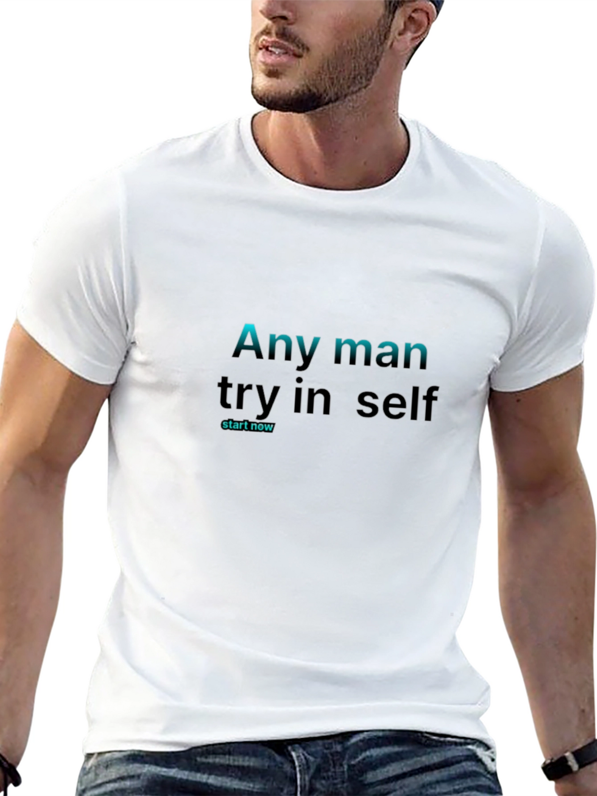 Motivational Black T-Shirt
