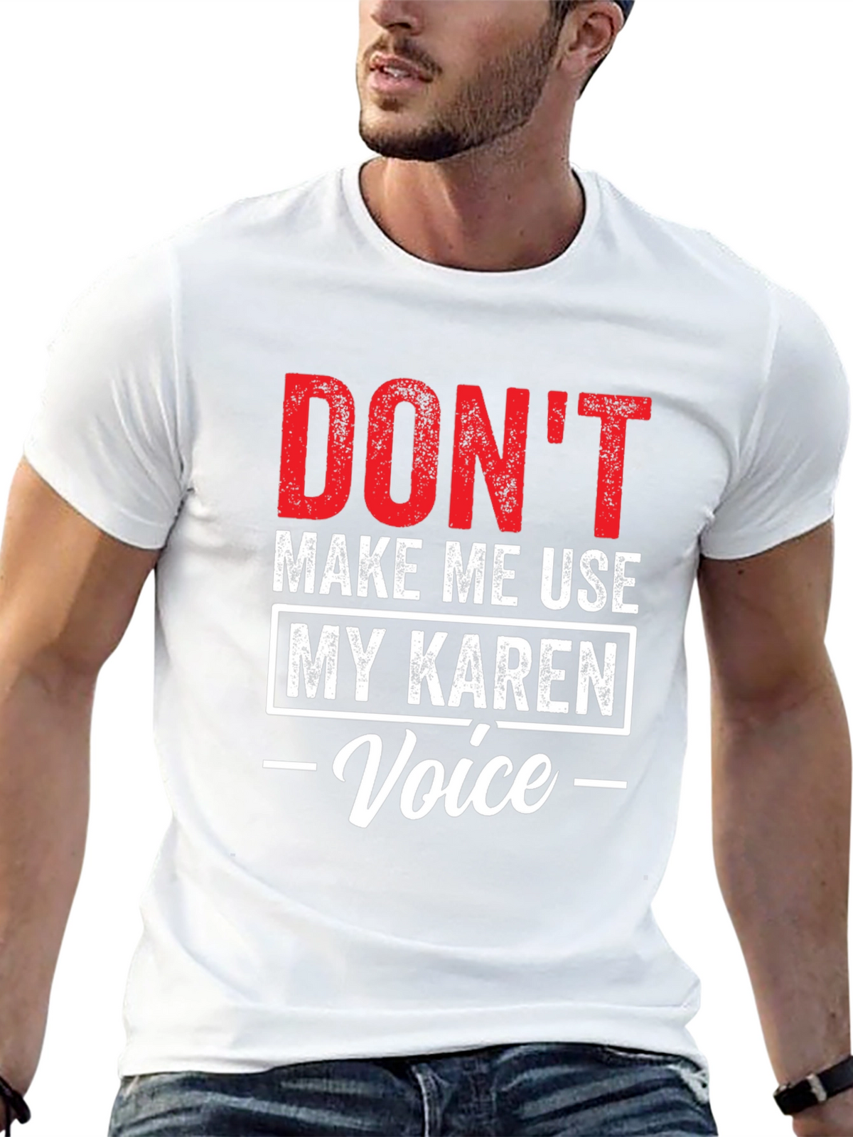 Karen Voice T-Shirt - Funny Novelty Tee