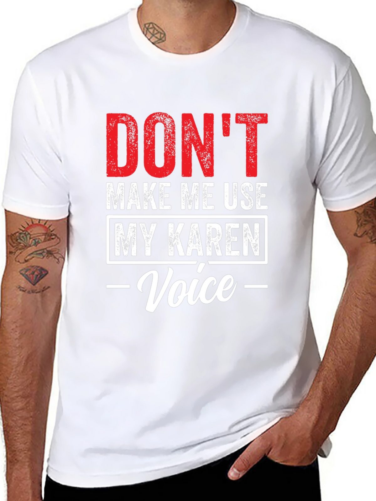 Karen Voice T-Shirt - Funny Novelty Tee