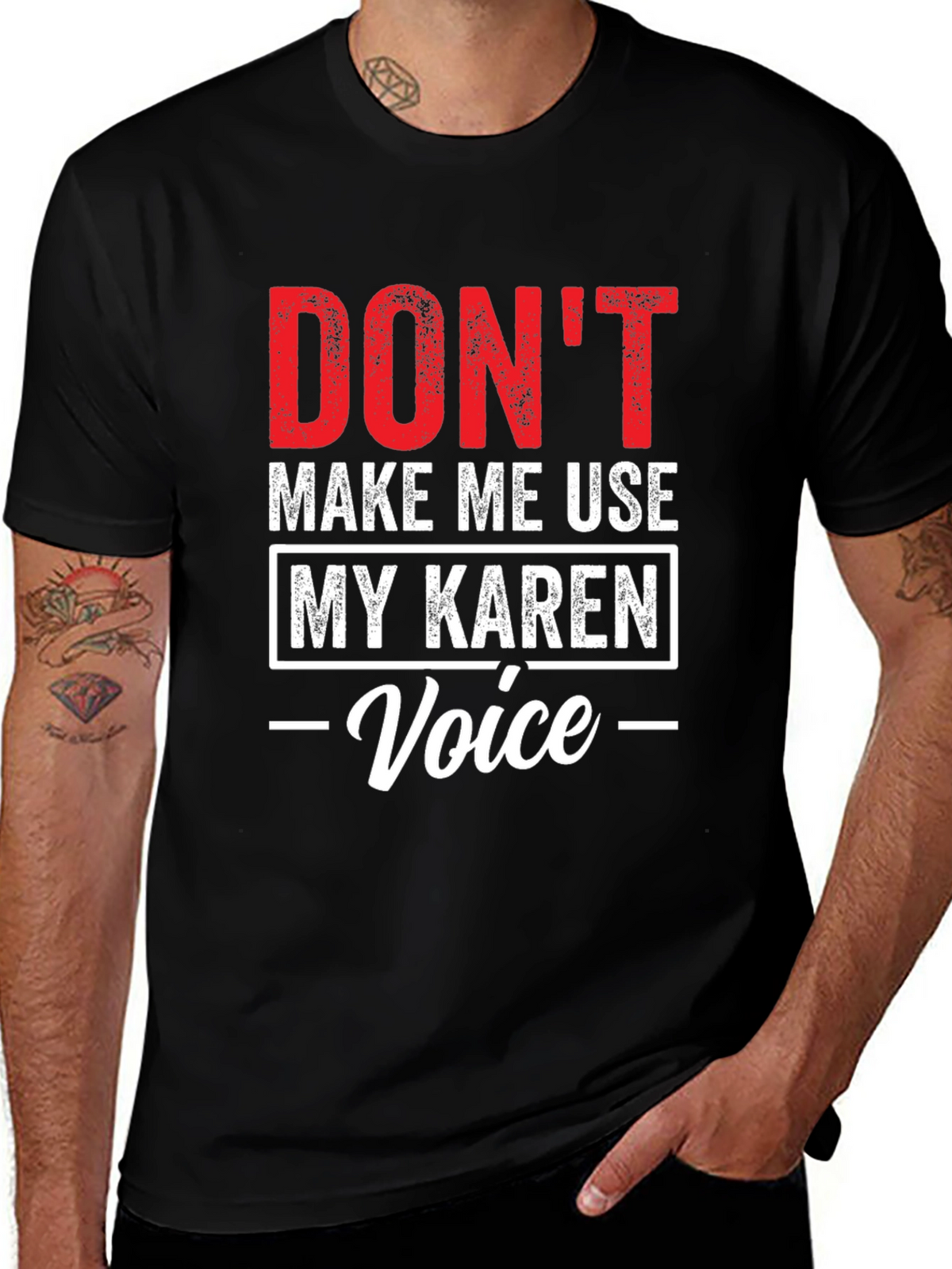Karen Voice T-Shirt - Funny Novelty Tee
