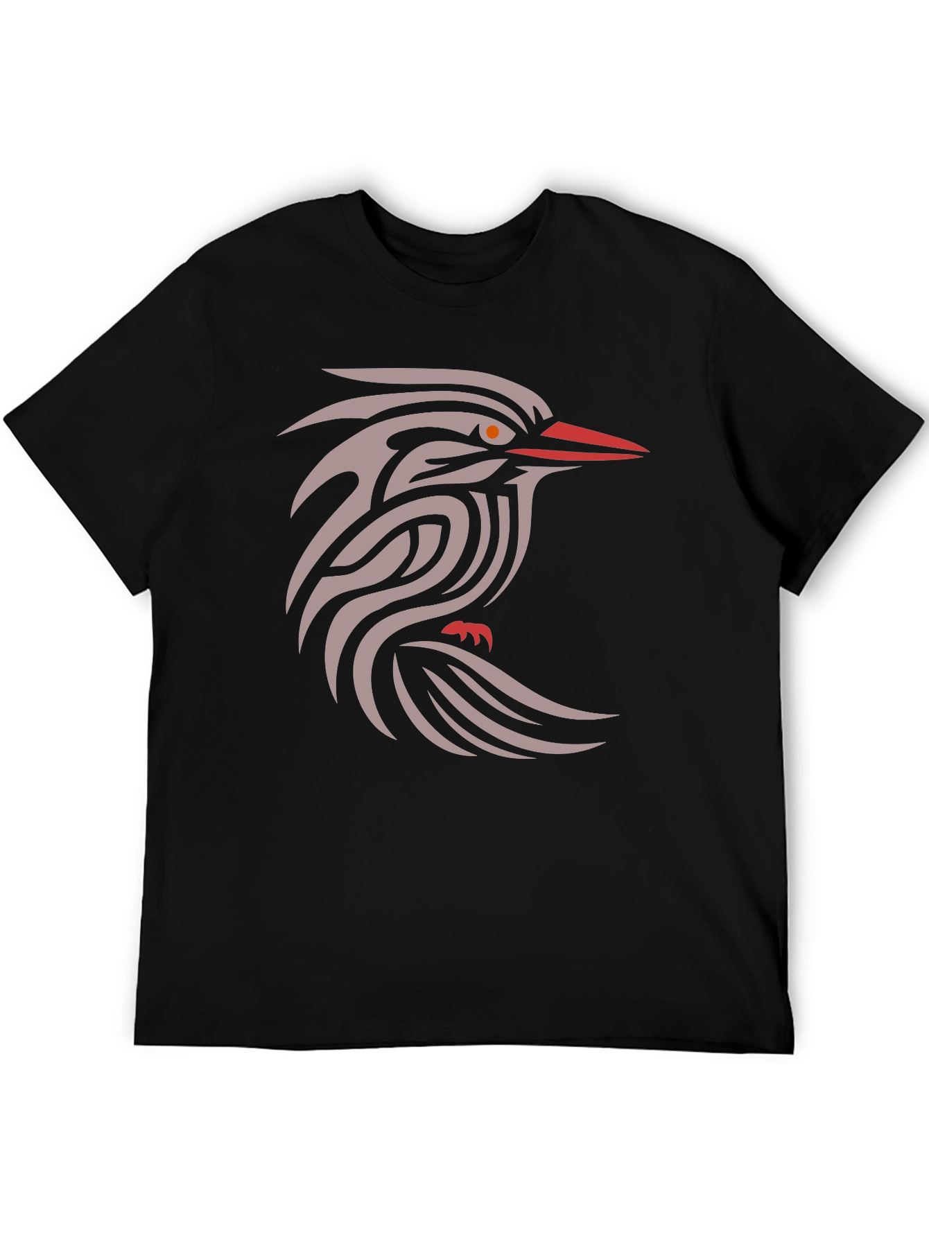 Tribal Bird Graphic T-Shirt