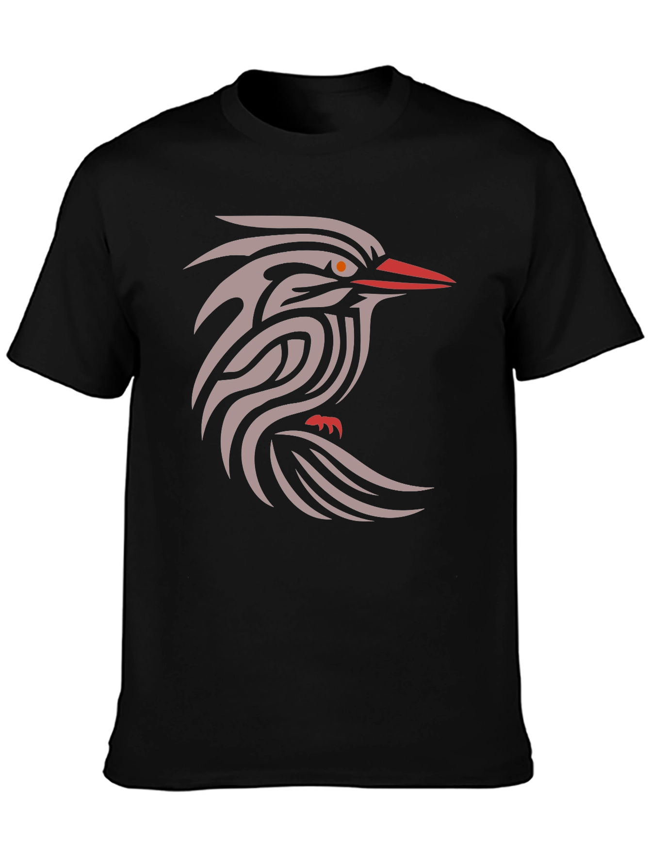 Tribal Bird Graphic T-Shirt