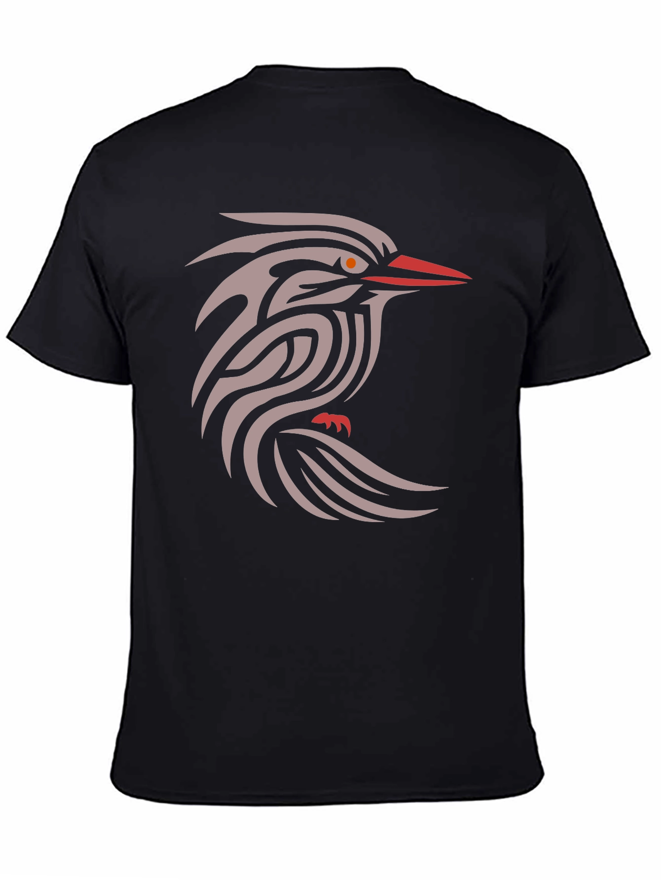 Tribal Bird Graphic T-Shirt