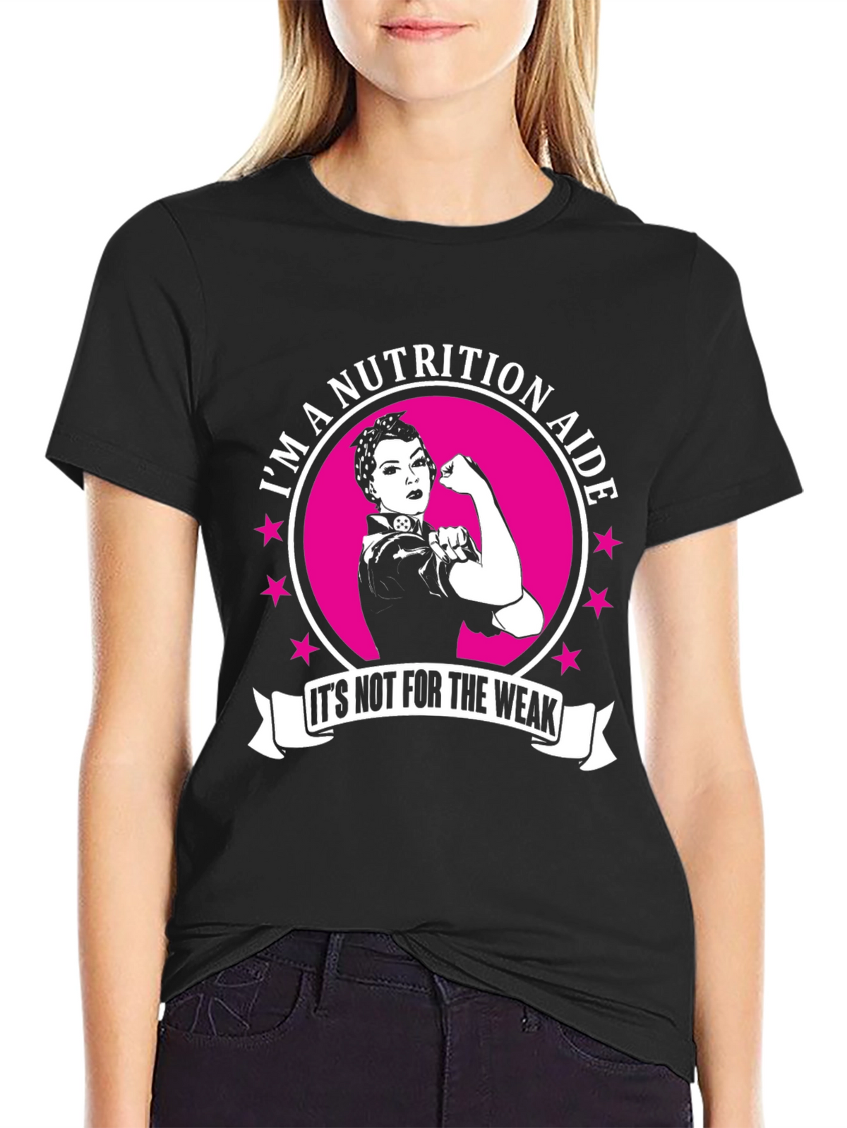 Nutrition Aide Strong Woman T-Shirt