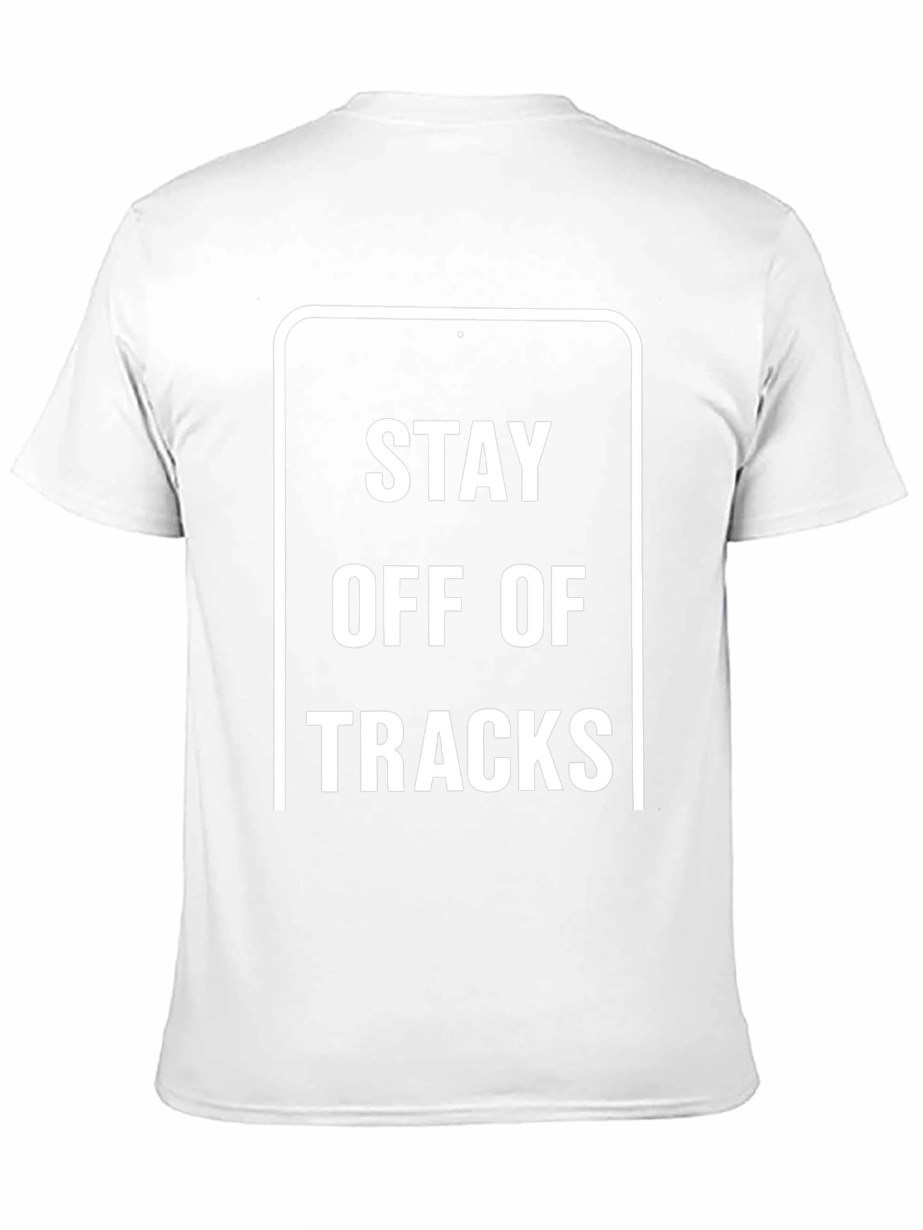 Stay Off Tracks Graphic T-Shirt