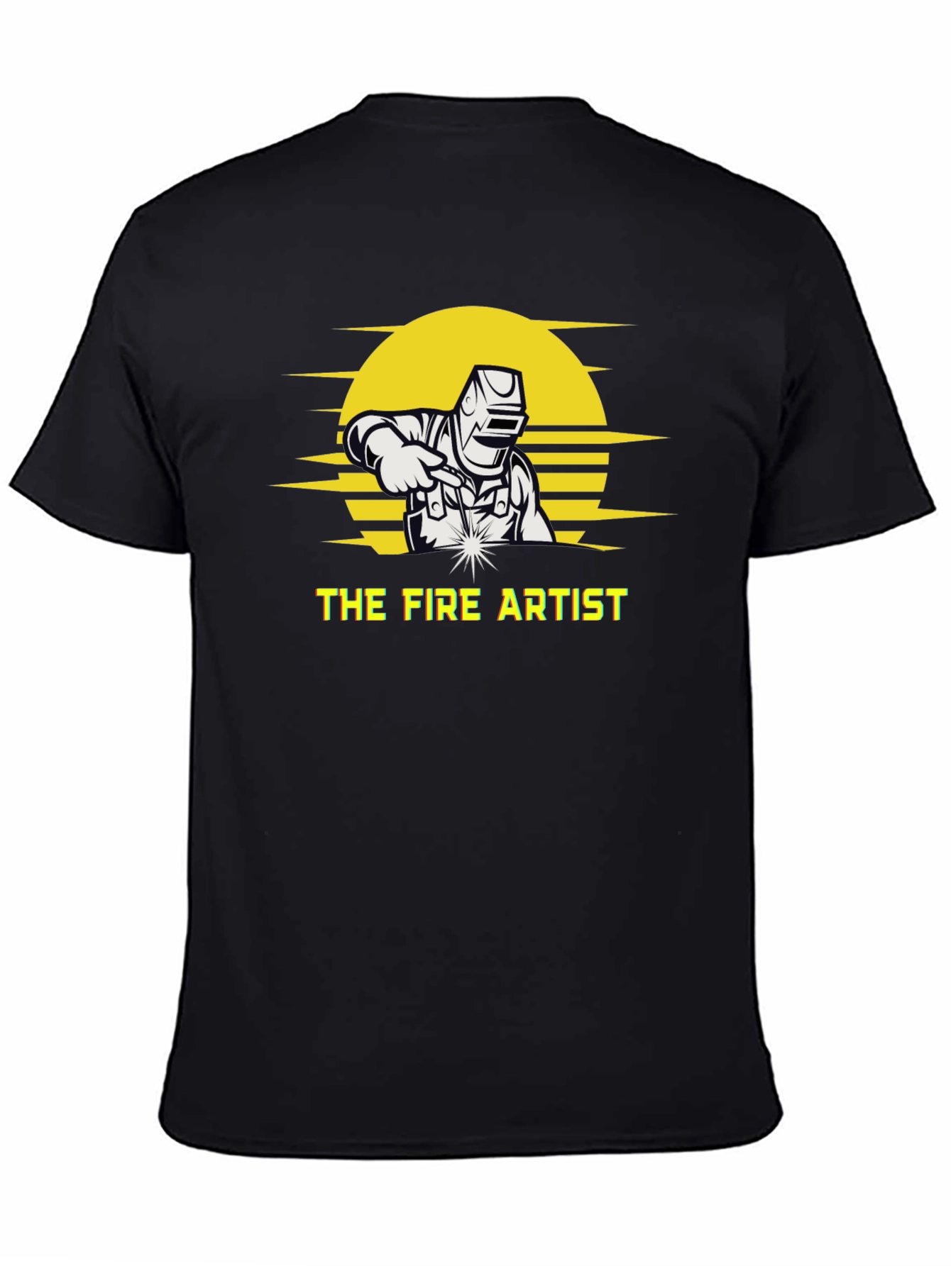 The Fire Artist T-Shirt - Welder Design