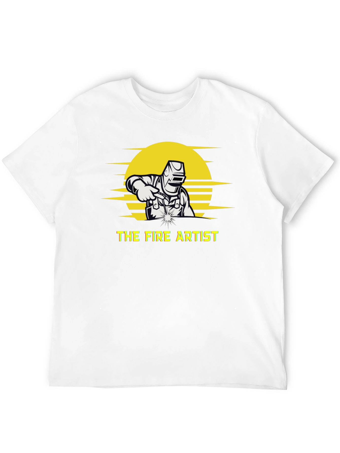 The Fire Artist T-Shirt - Welder Design