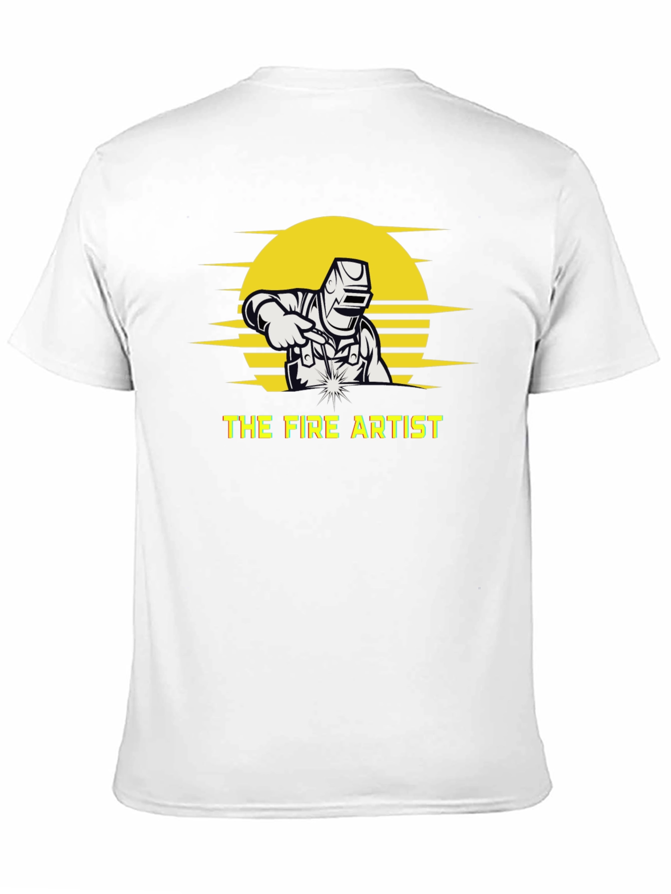 The Fire Artist T-Shirt - Welder Design