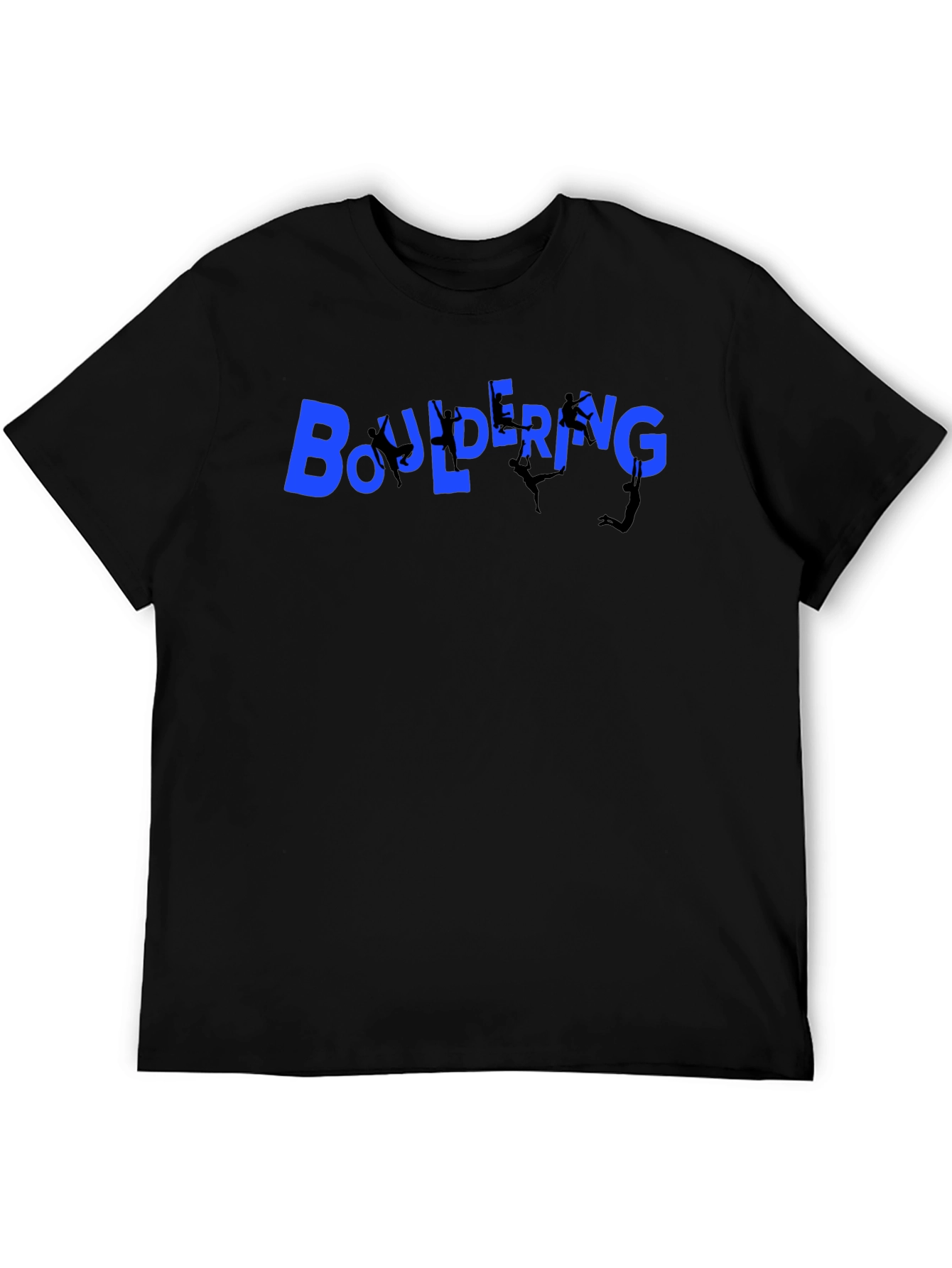 Bouldering Climber Graphic Tee - Cool Climbing Shirt