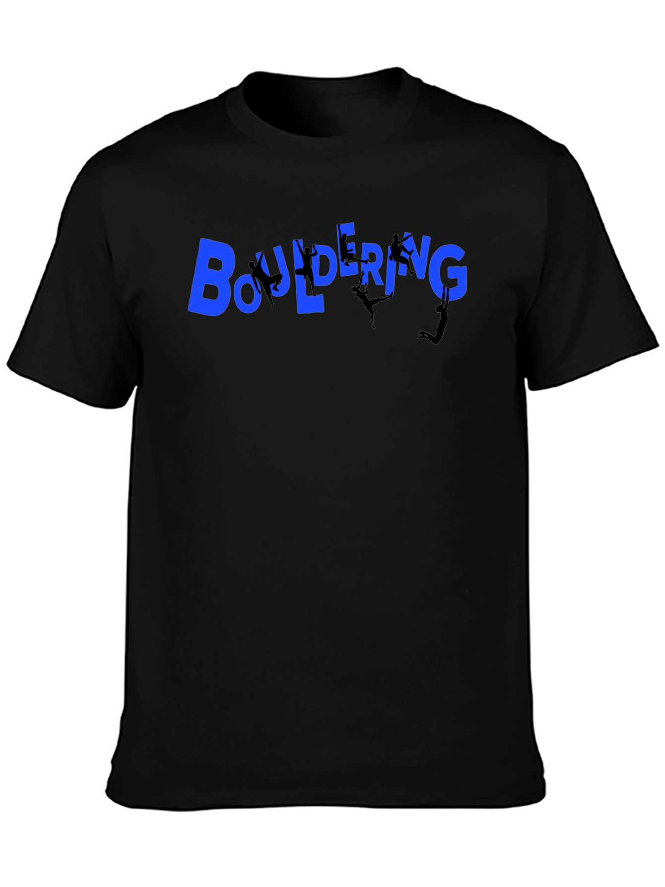Bouldering Climber Graphic Tee - Cool Climbing Shirt