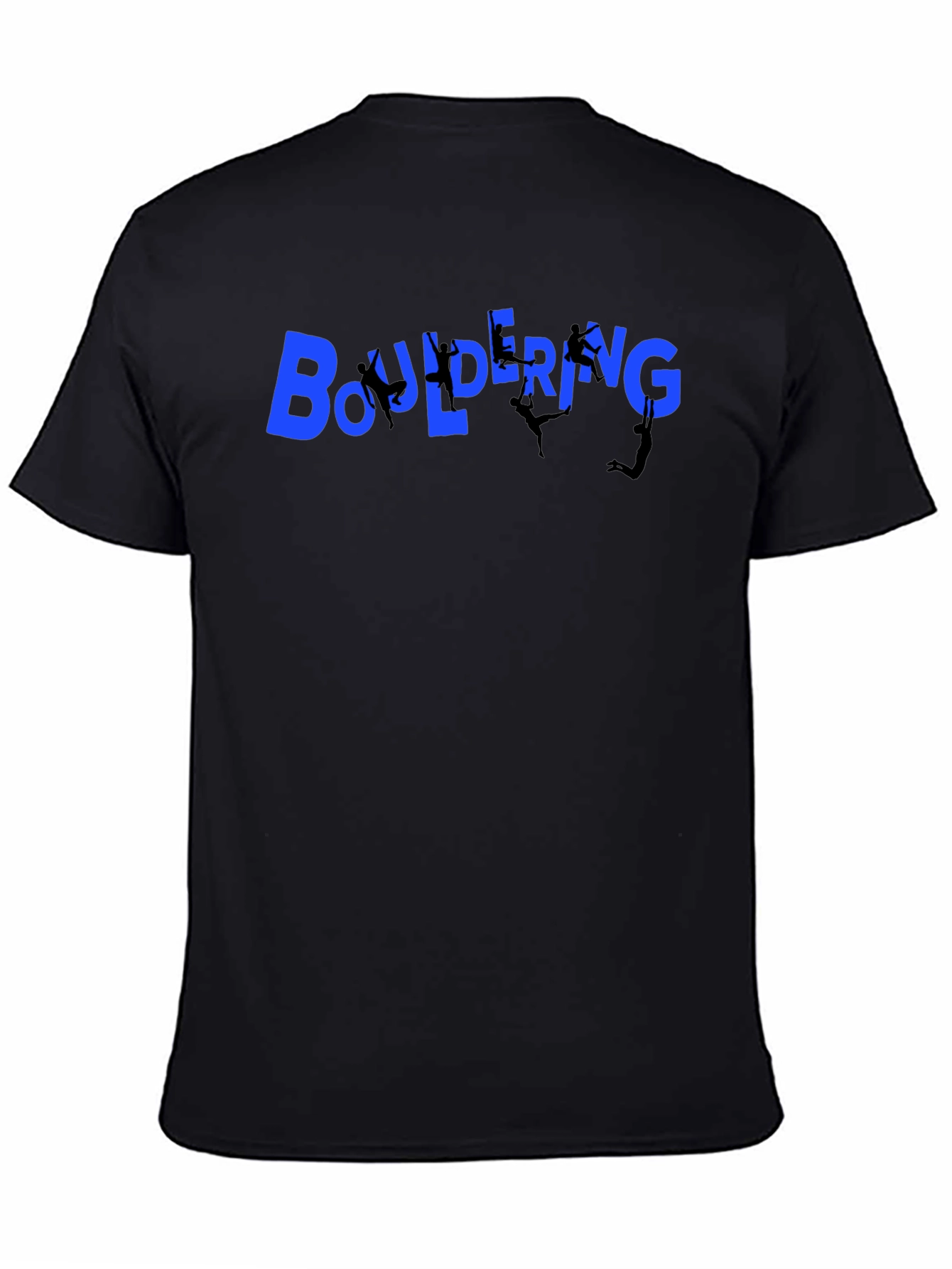 Bouldering Climber Graphic Tee - Cool Climbing Shirt