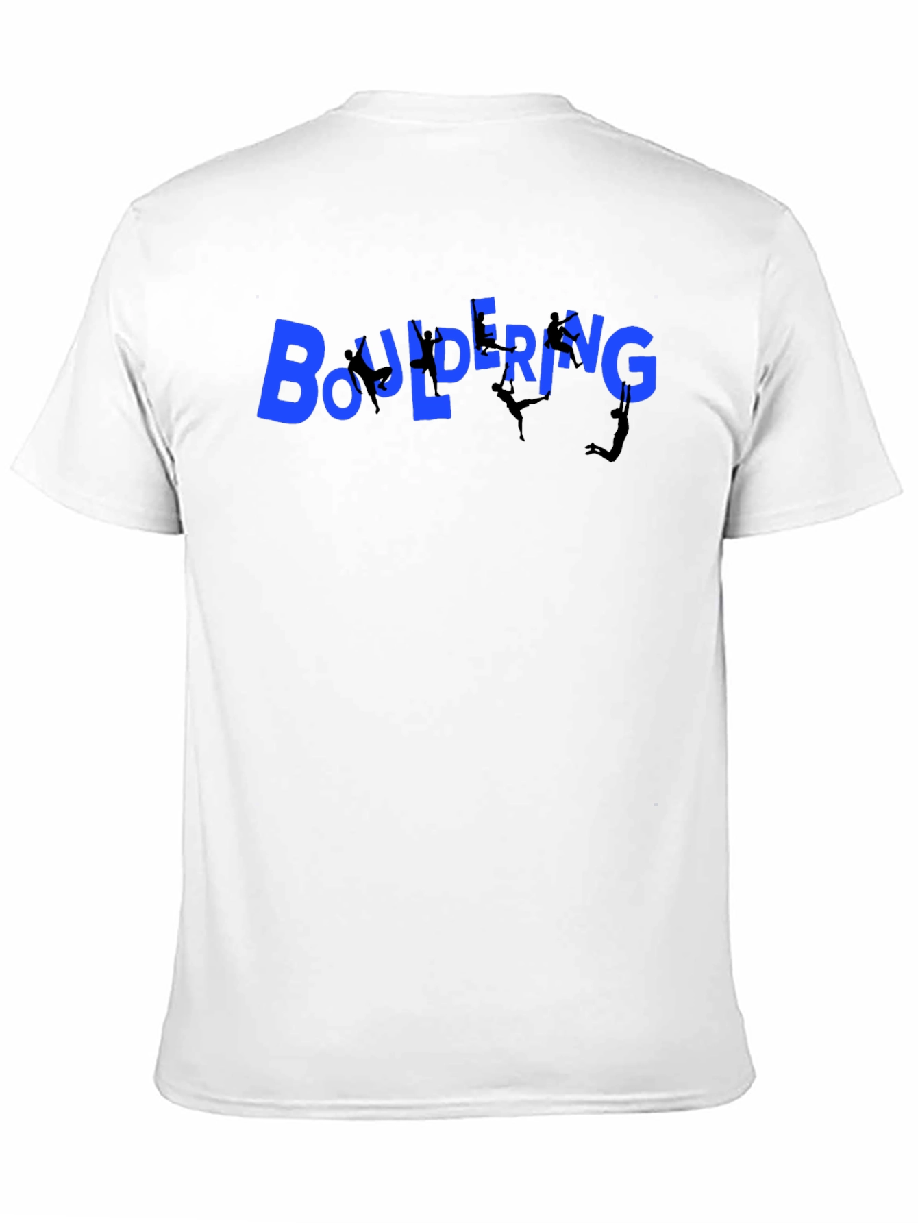 Bouldering Climber Graphic Tee - Cool Climbing Shirt