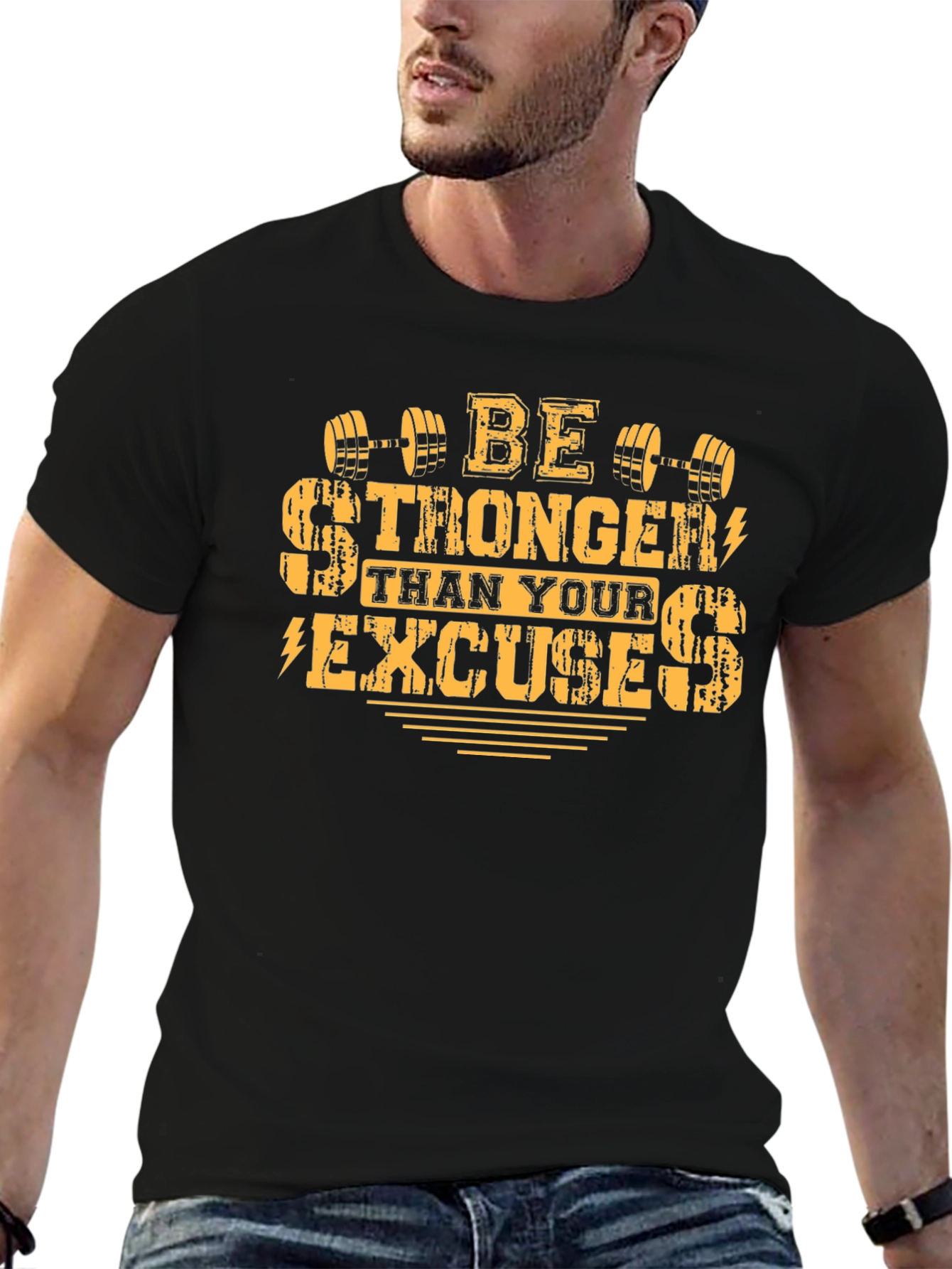 Be Stronger Than Your Excuses Graphic Tee
