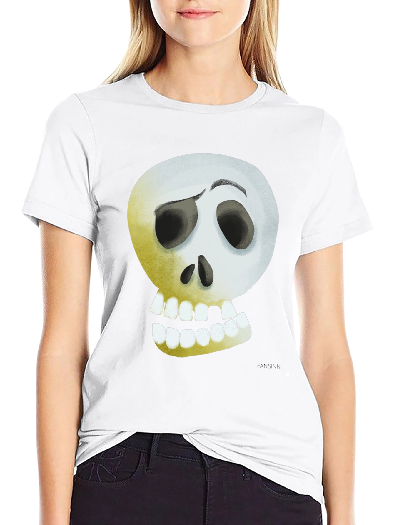 Skull Graphic Black T-Shirt