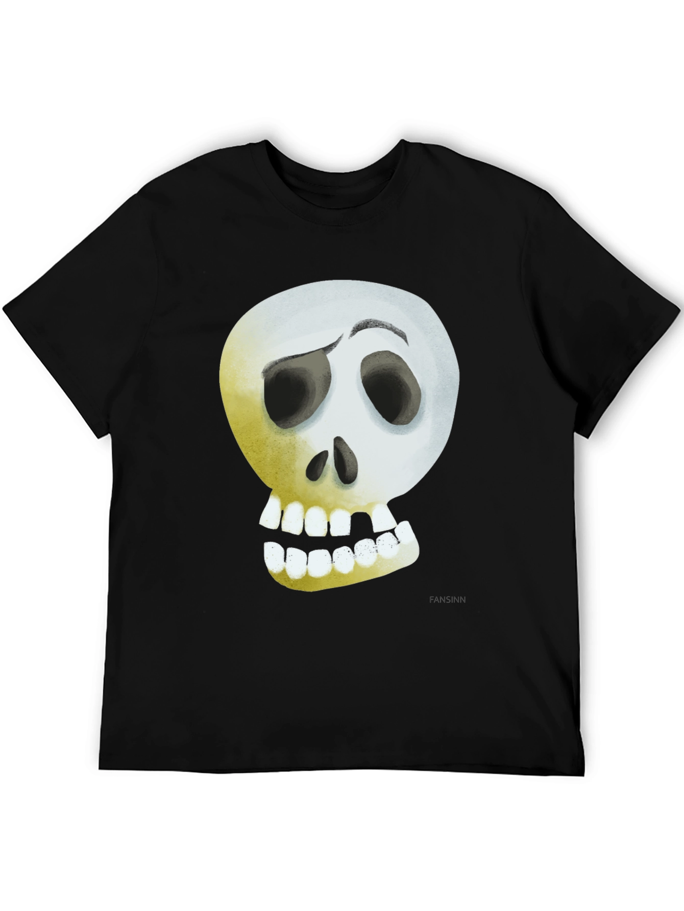 Skull Graphic Black T-Shirt