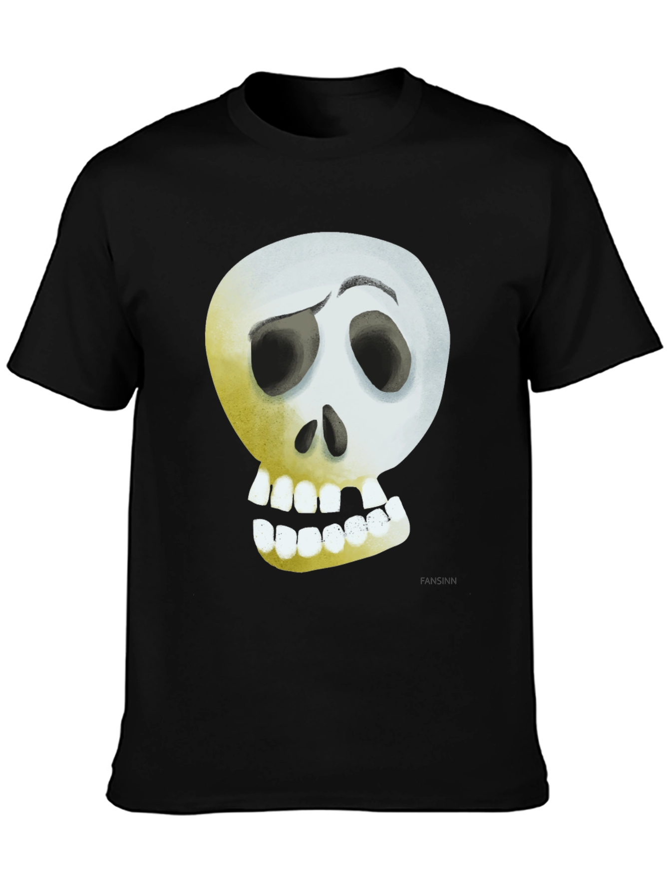 Skull Graphic Black T-Shirt
