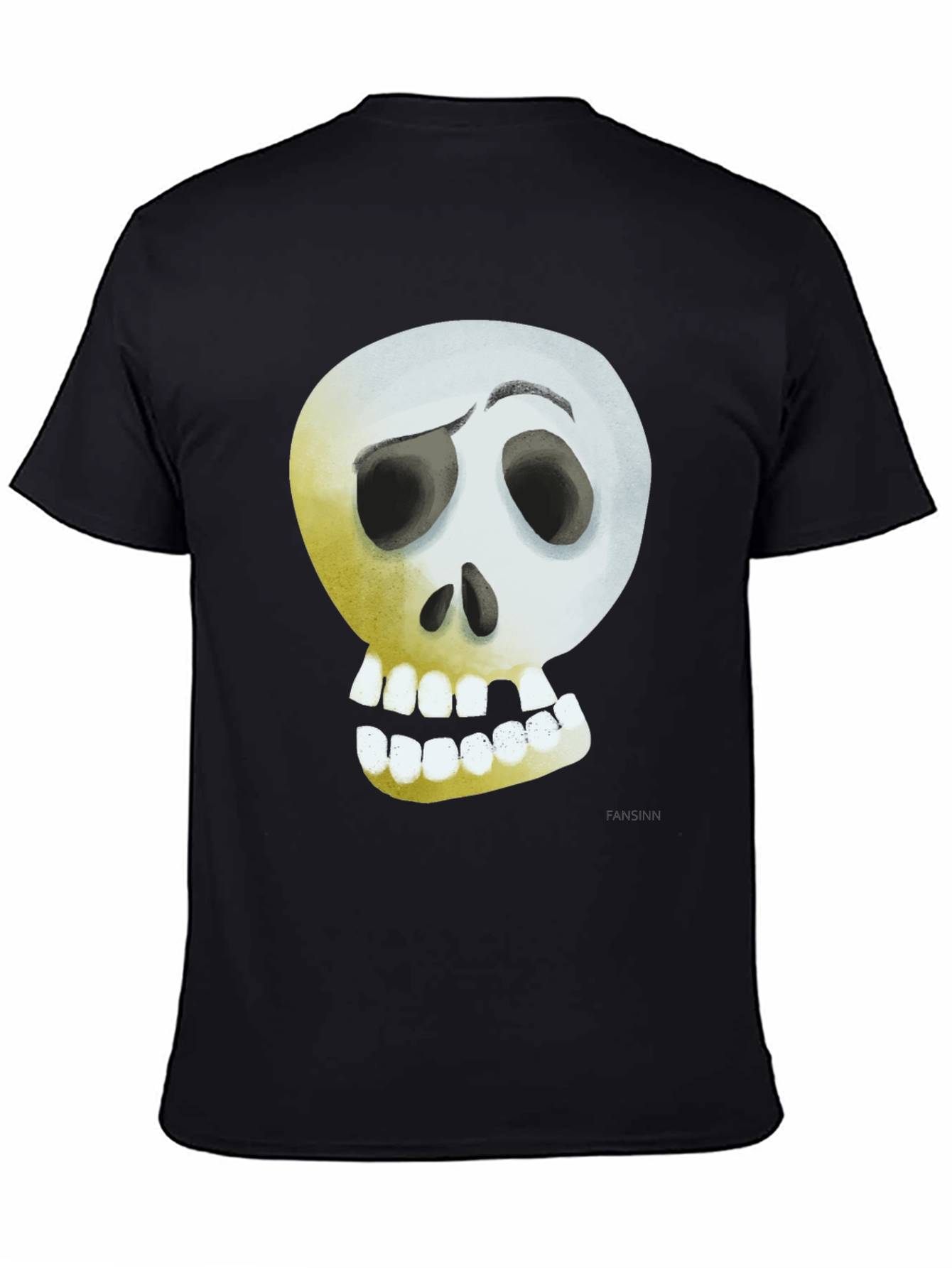 Skull Graphic Black T-Shirt