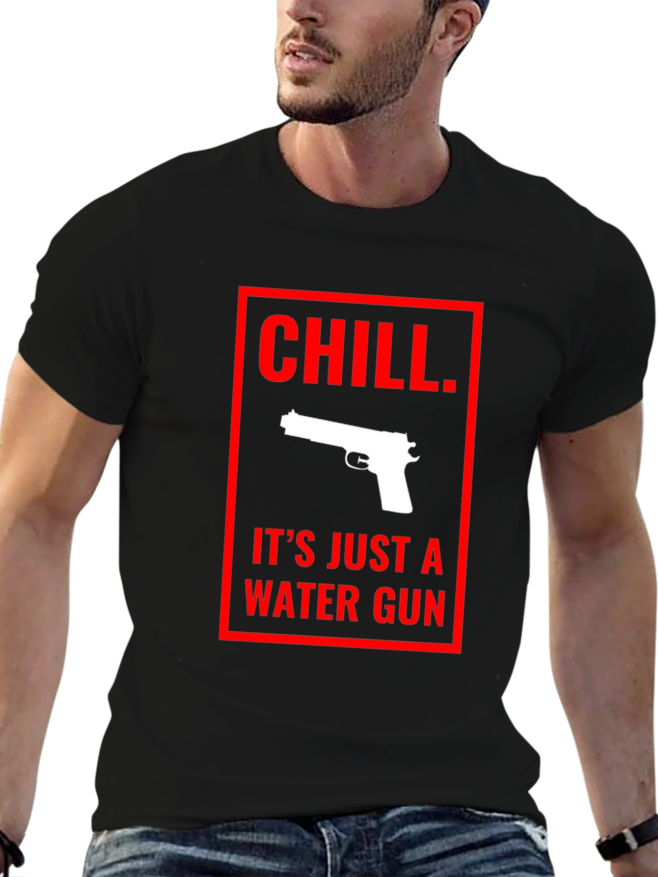 Chill Water Gun Graphic Tee