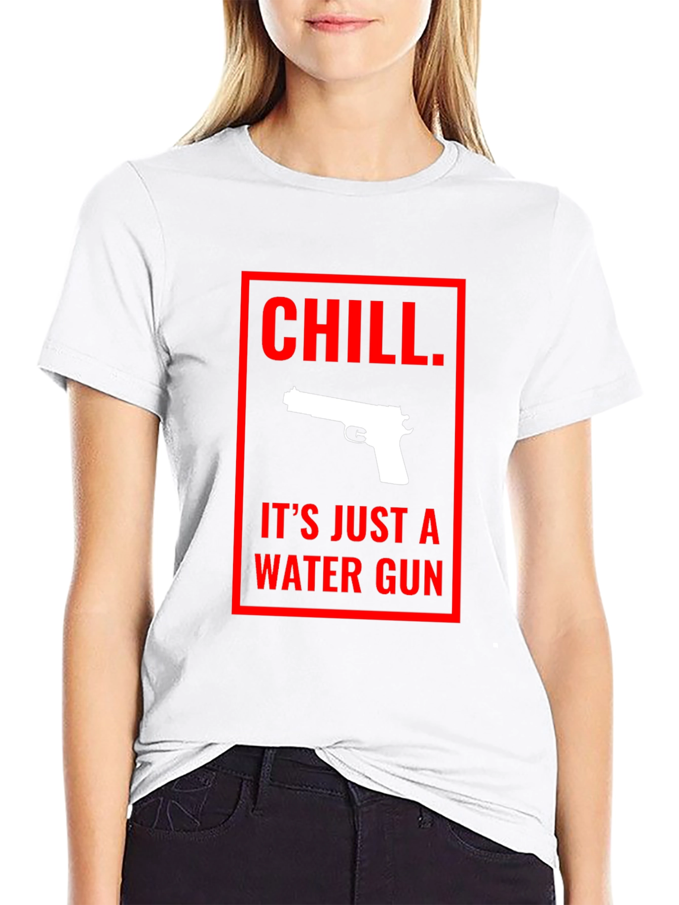 Chill Water Gun Graphic Tee