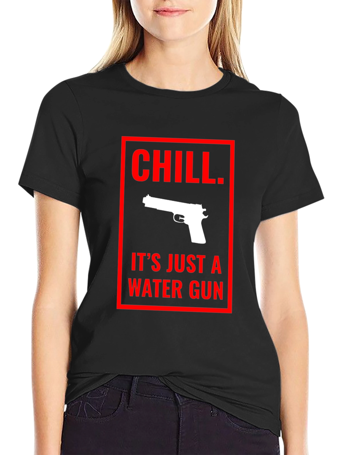 Chill Water Gun Graphic Tee