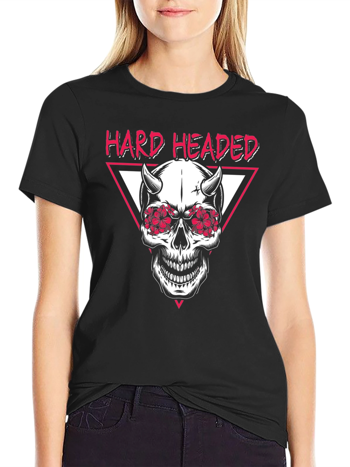 Hard Headed Skull Graphic Tee