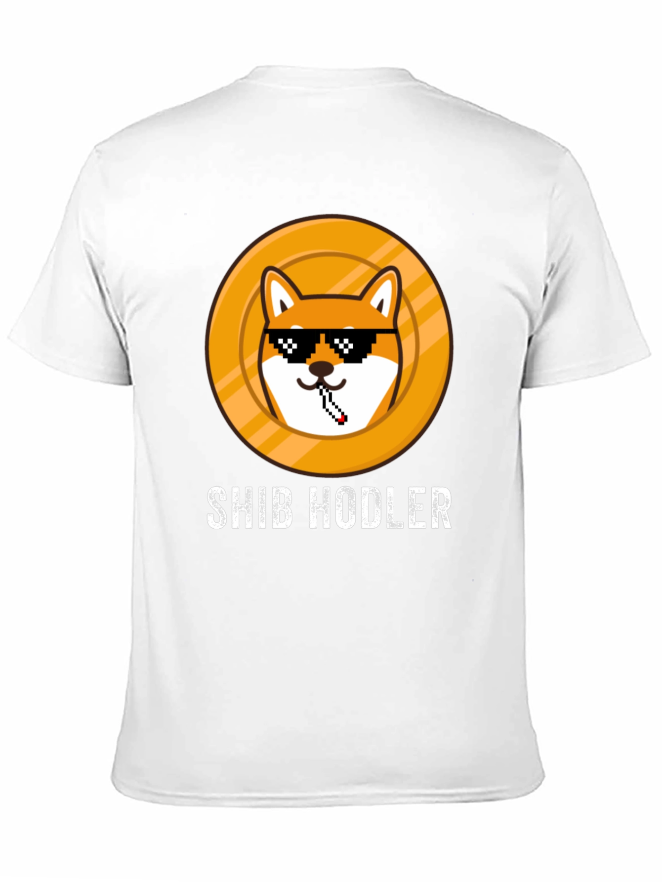 Shib Hodler Graphic T-Shirt - Crypto Meme Tee