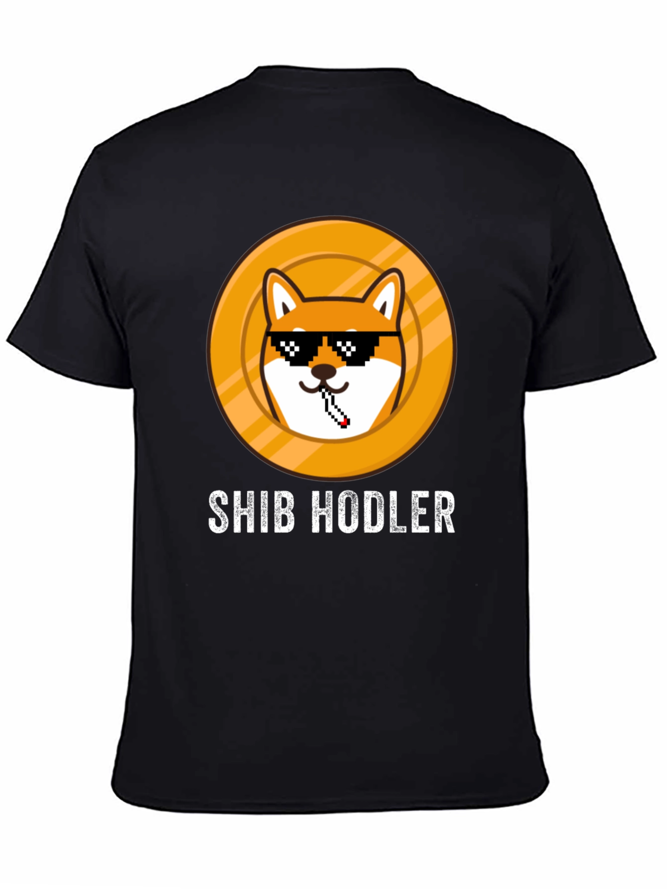 Shib Hodler Graphic T-Shirt - Crypto Meme Tee
