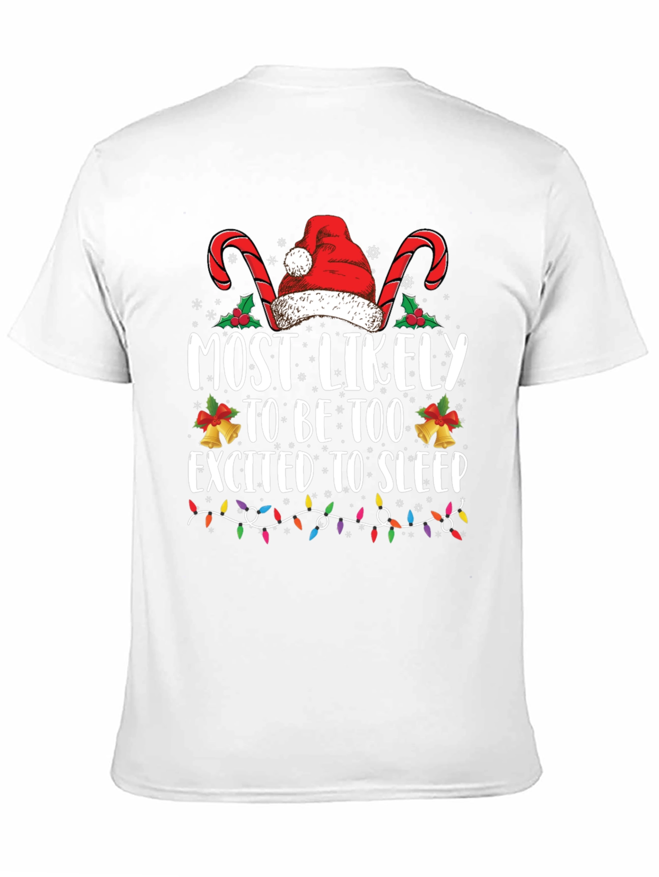 Excited to Sleep Christmas T-Shirt