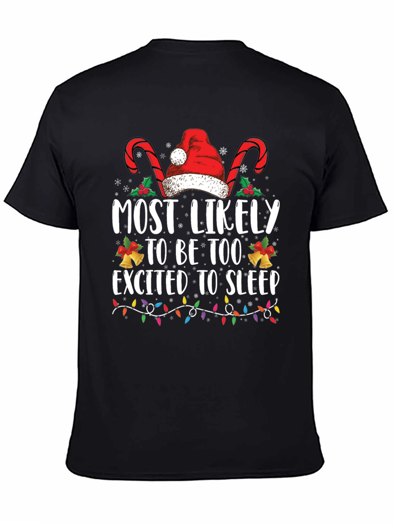 Excited to Sleep Christmas T-Shirt