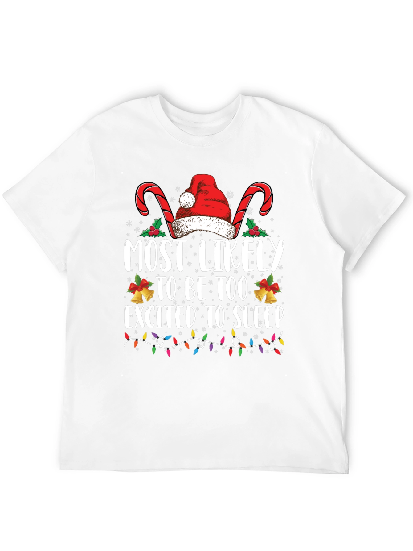 Excited to Sleep Christmas T-Shirt