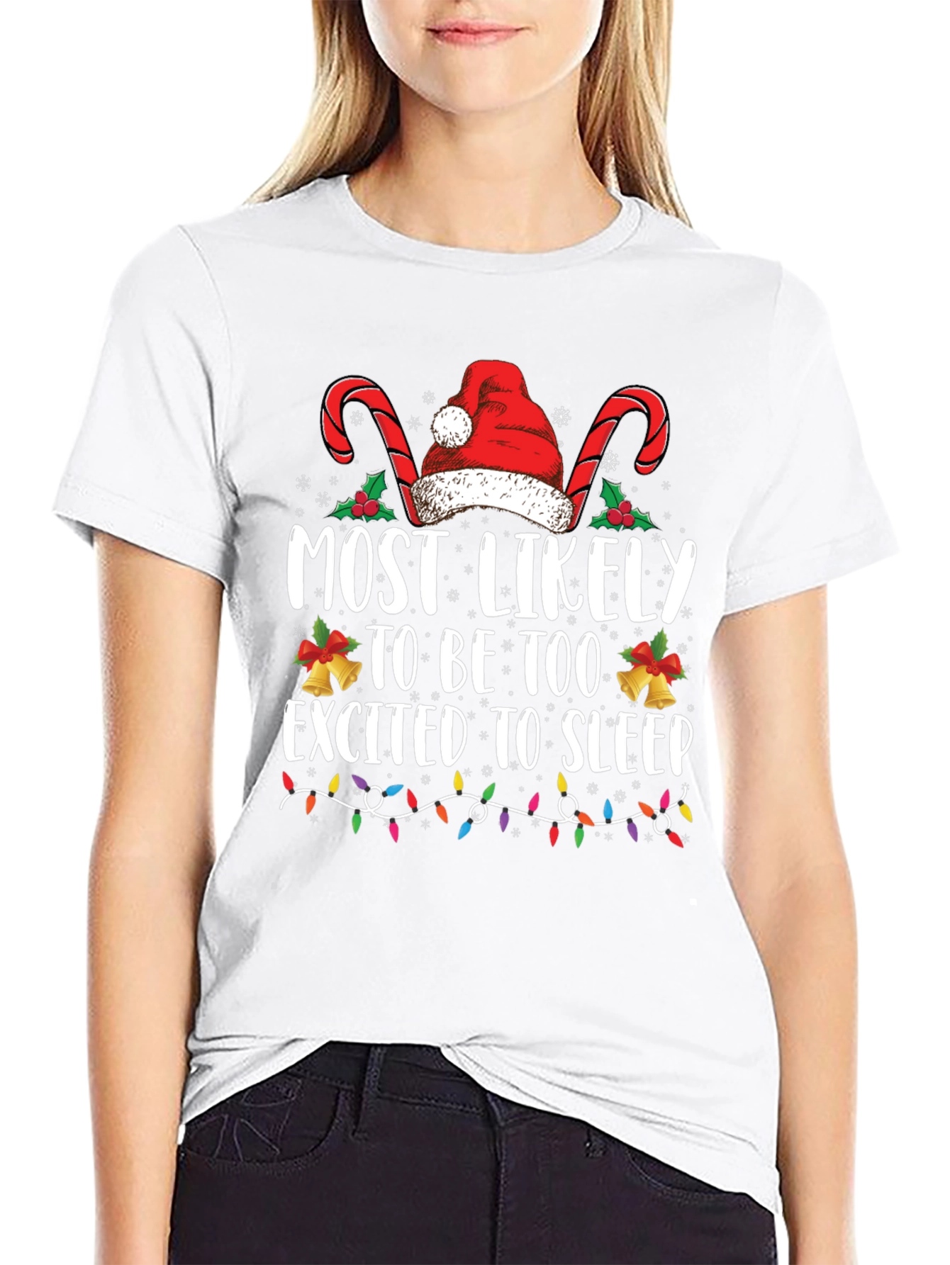 Excited to Sleep Christmas T-Shirt