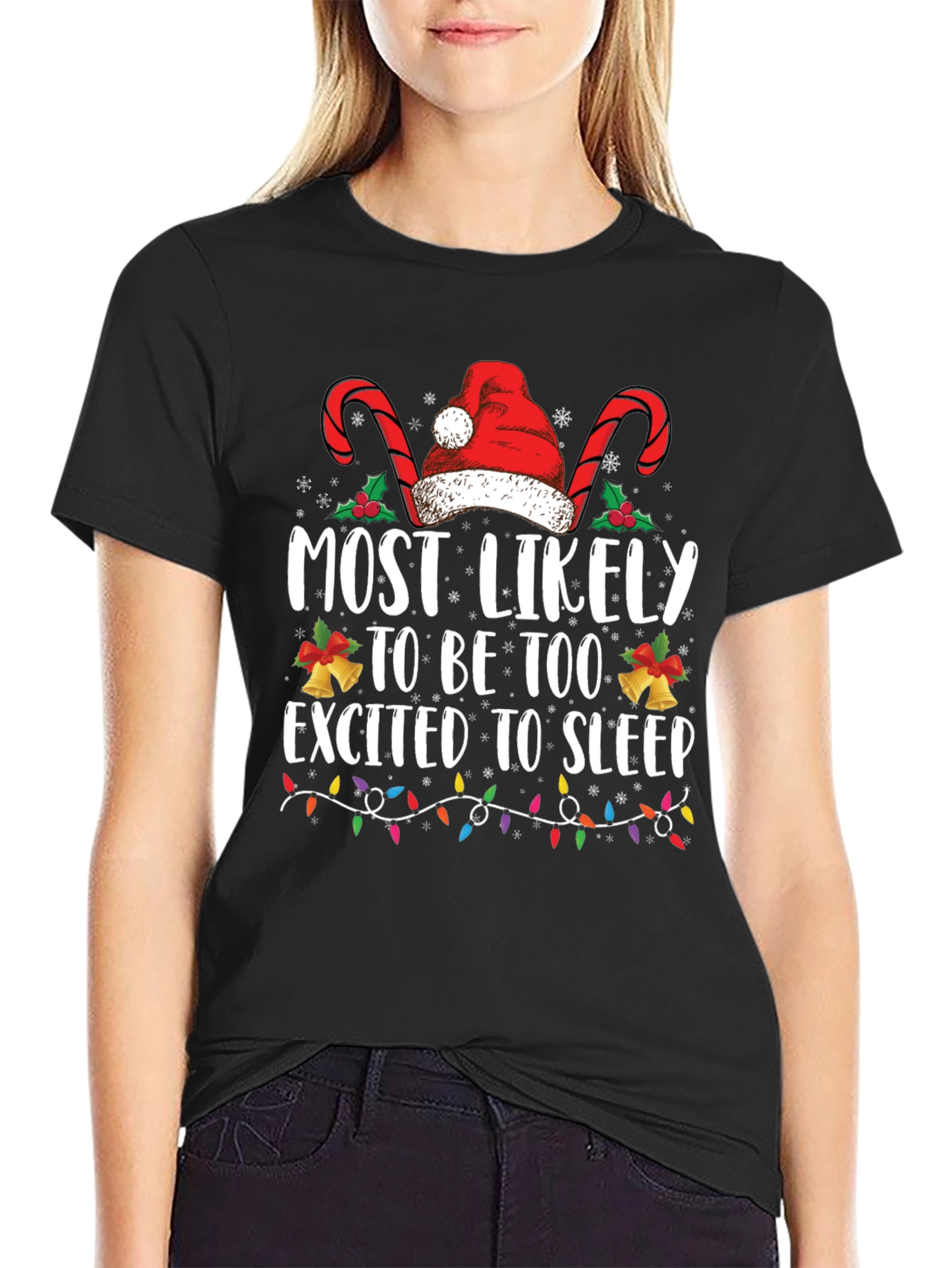 Excited to Sleep Christmas T-Shirt