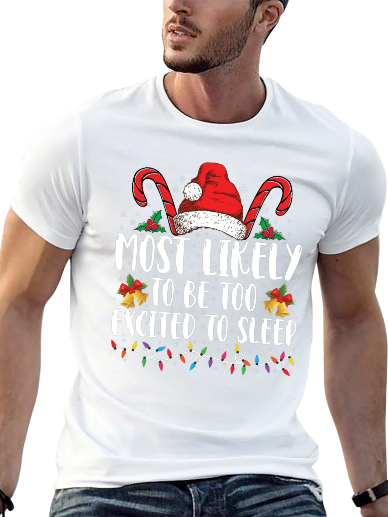 Excited to Sleep Christmas T-Shirt