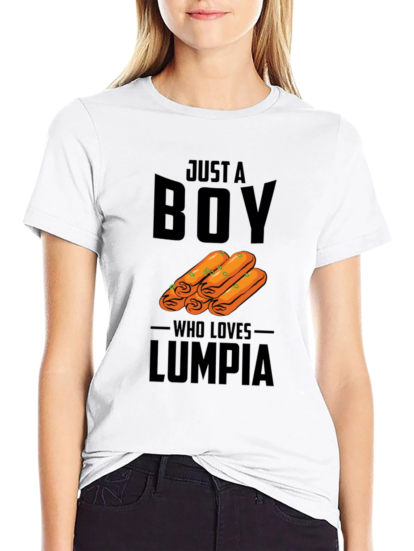 Just a Boy Who Loves Lumpia T-Shirt