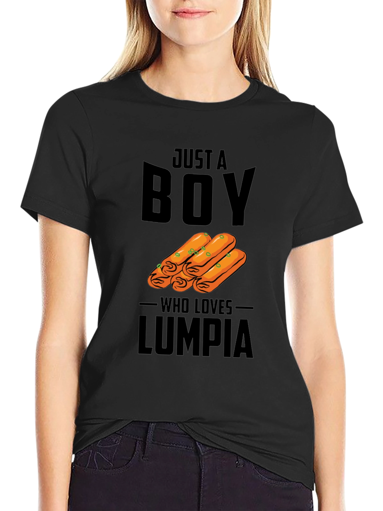 Just a Boy Who Loves Lumpia T-Shirt