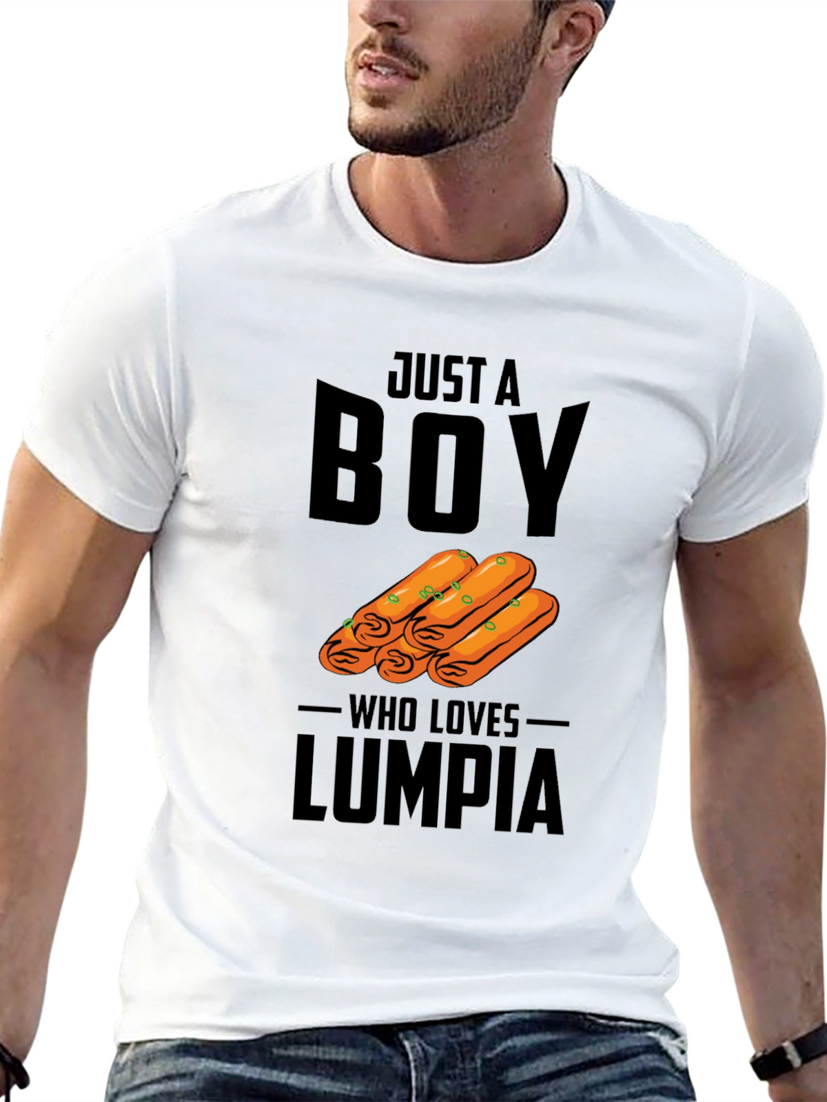 Just a Boy Who Loves Lumpia T-Shirt