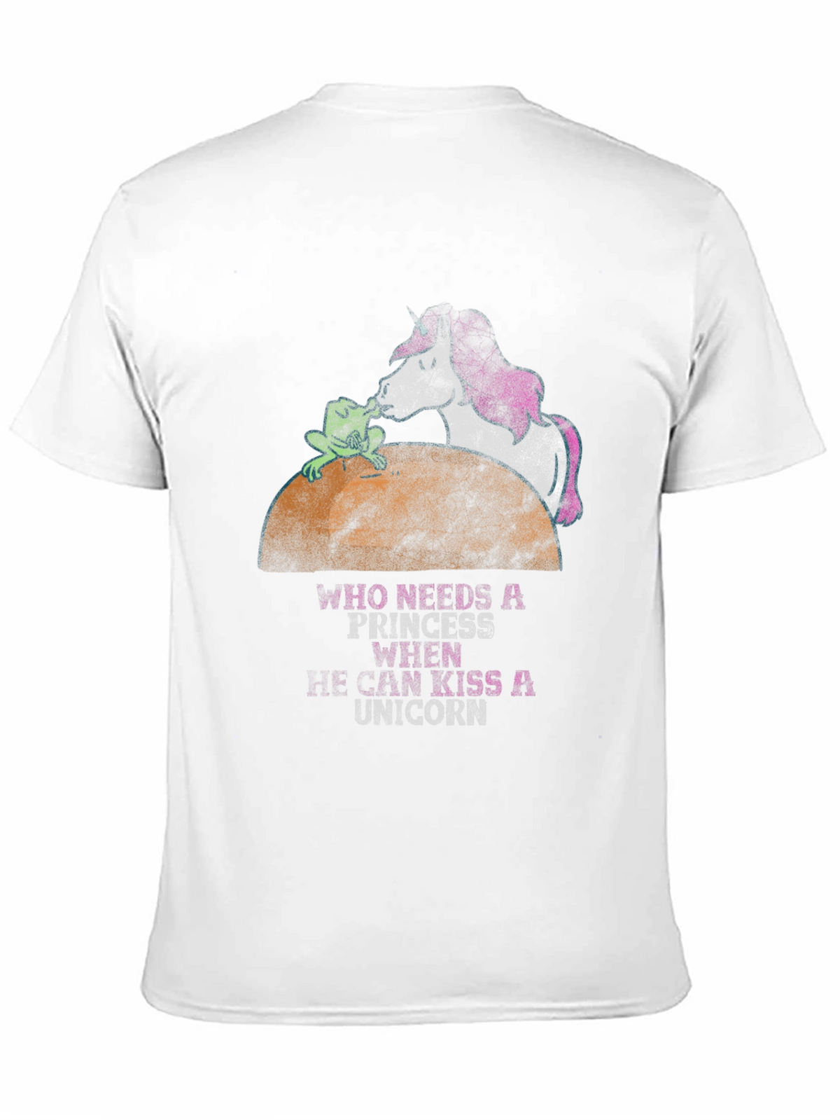 Frog Kissing Unicorn Graphic Tee