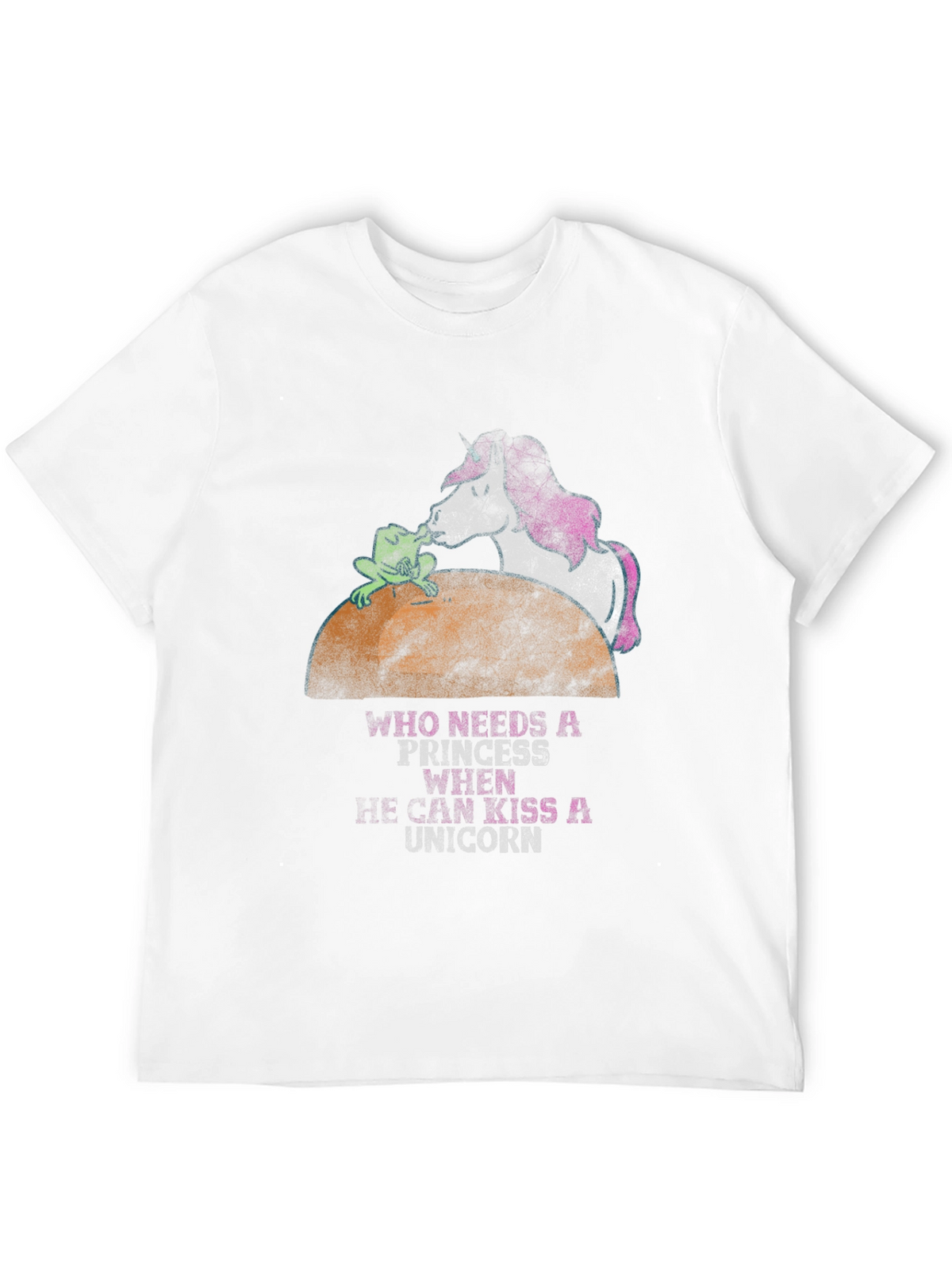 Frog Kissing Unicorn Graphic Tee