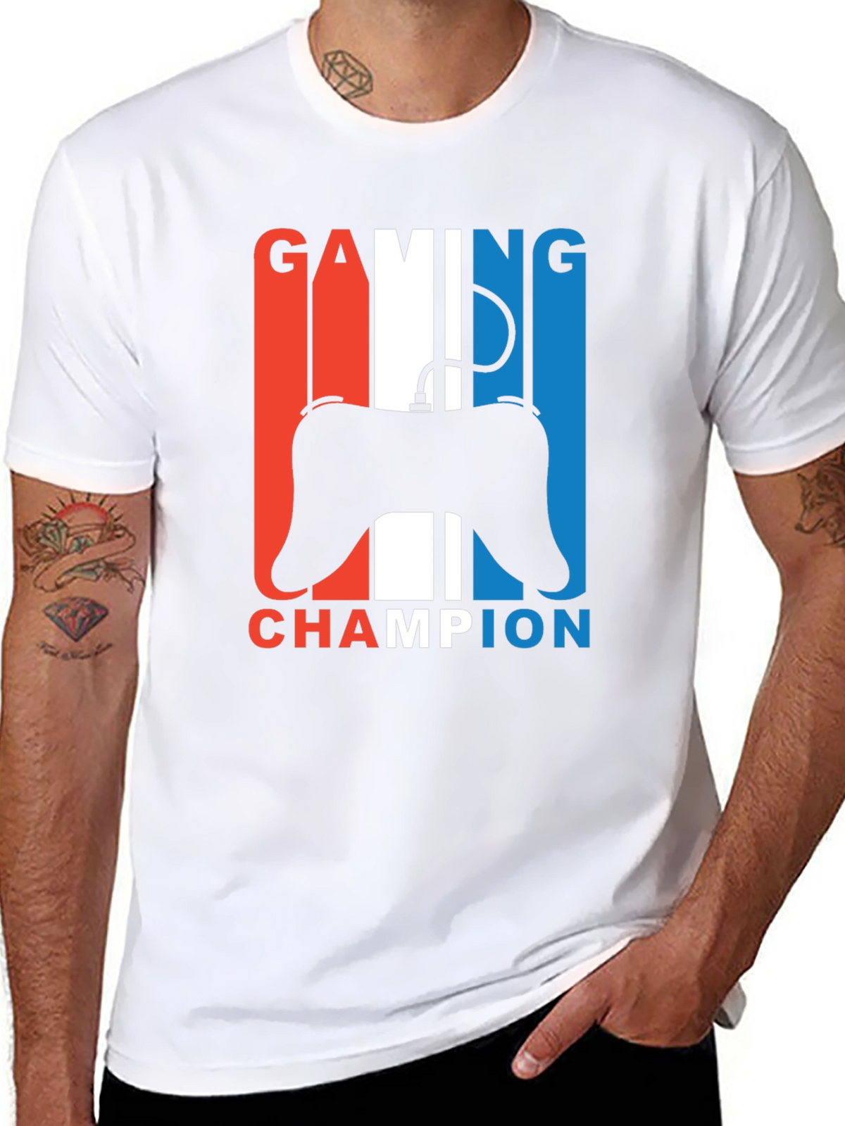 Gaming Champion T-Shirt - Gamer Tee