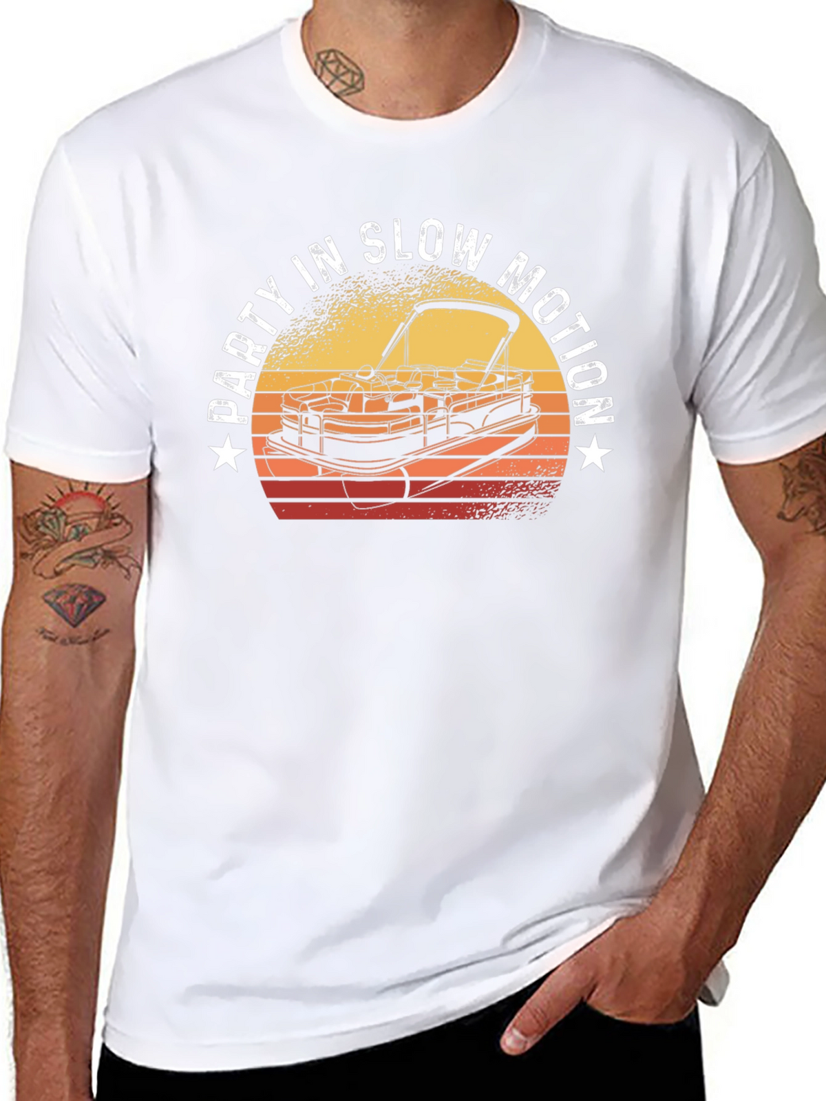 Party in Slow Motion Boat T-Shirt