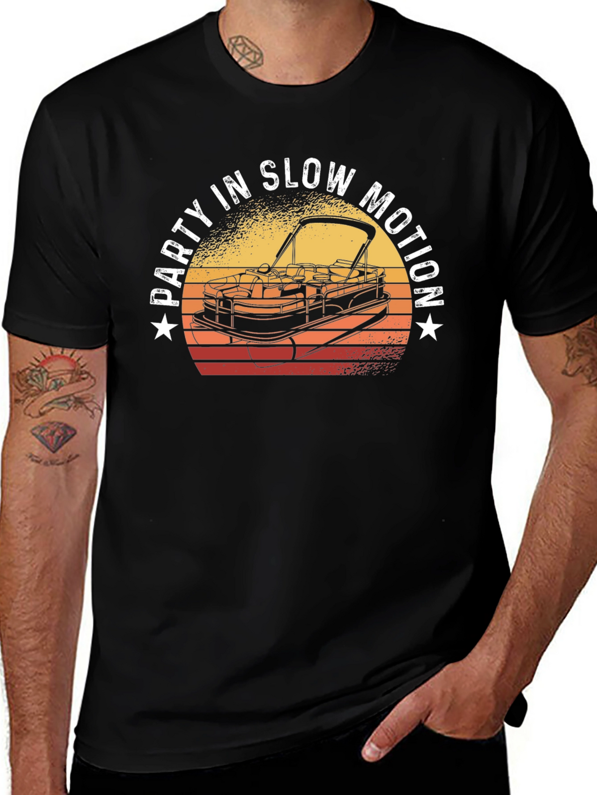 Party in Slow Motion Boat T-Shirt