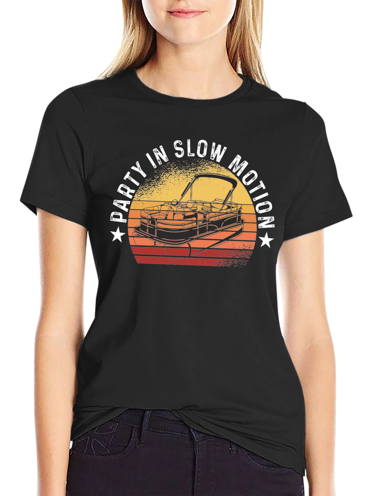 Party in Slow Motion Boat T-Shirt