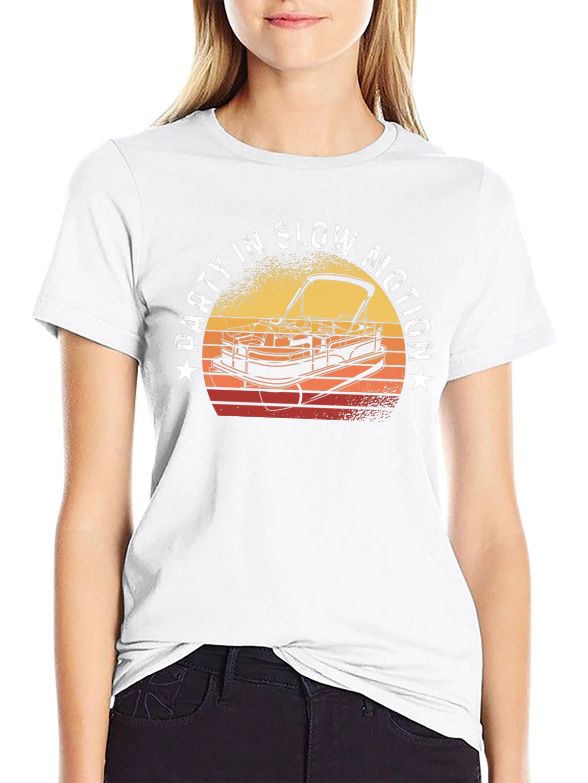 Party in Slow Motion Boat T-Shirt
