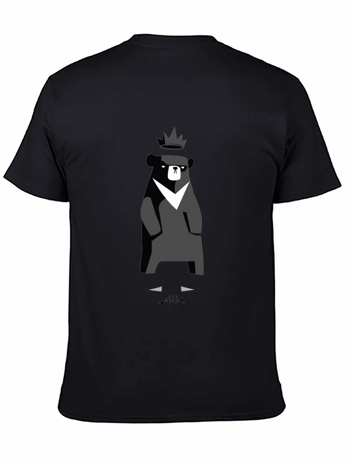 King Bear Graphic Tee - Modern Style
